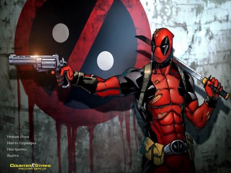 Постер к новости Скачать CS 1.6 Deadpool: развлекайся с Дэдпулом